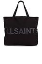 view 1 of 6 Large Biggy Tote Bag in Black