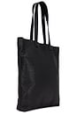 view 3 of 6 Yuto Leather Tote in Black