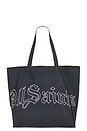 view 1 of 6 Decent Large Tote Bag in Washed Black
