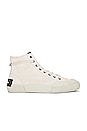 view 1 of 6 Dumont Suede Hightop Two Sneaker in Chalk White