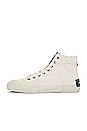 view 5 of 6 Dumont Suede Hightop Two Sneaker in Chalk White