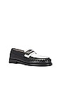 view 2 of 5 Sammy Leather Loafer in Black & White