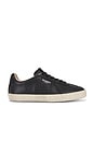 view 1 of 6 Jaimee Lthr Low Top in Black & White