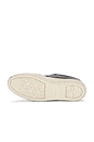 view 6 of 6 Jaimee Lthr Low Top in Black & White