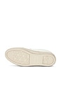 view 6 of 6 Jaimee Lthr Low Top in White & White