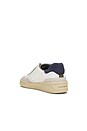 view 3 of 6 Regan Low Top Sneaker in White & Blue