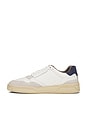 view 5 of 6 Regan Low Top Sneaker in White & Blue