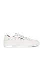 view 1 of 6 Underground Leather Low Top Sneaker in Triple White