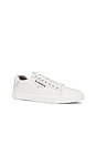 view 2 of 6 Underground Leather Low Top Sneaker in Triple White