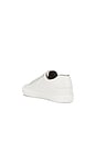 view 3 of 6 Underground Leather Low Top Sneaker in Triple White