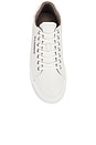 view 4 of 6 Underground Leather Low Top Sneaker in Triple White