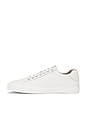 view 5 of 6 Underground Leather Low Top Sneaker in Triple White
