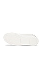 view 6 of 6 Underground Leather Low Top Sneaker in Triple White