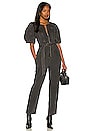 view 1 of 4 Elektra Jumpsuit in Washed Black