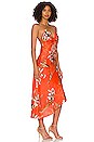 view 2 of 3 Alexia Dorada Dress in Flame Orange