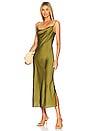 view 2 of 5 Hadley Dress in Sycamore Green