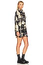 view 2 of 3 Lily Check Shacket Dress in Black