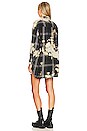 view 3 of 3 Lily Check Shacket Dress in Black