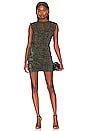 view 1 of 3 Hali Tamora Dress in Khaki Green