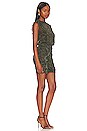 view 2 of 3 Hali Tamora Dress in Khaki Green