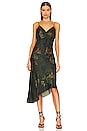 view 1 of 3 Alexia Lilly Dress in Forest Green