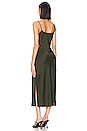 view 3 of 4 Hadley Dress in Forest Green