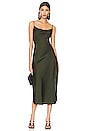 view 4 of 4 Hadley Dress in Forest Green