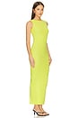 view 2 of 4 Katarina Dress in Zest Lime Green