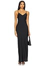 view 1 of 3 ROBE MAXI BRYONY in Black