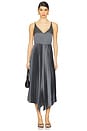 view 2 of 4 Adriana Dress in Turbulence Grey