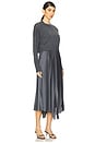 view 3 of 4 Adriana Dress in Turbulence Grey