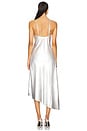 view 4 of 4 Alexia Dress in Metallic Silver