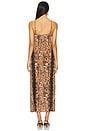 view 3 of 3 Melia Dress in Evia Golden Brown
