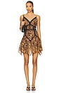 view 1 of 3 Zia Dress in Evia Golden Brown
