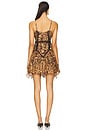view 3 of 3 Zia Dress in Evia Golden Brown