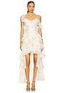 view 1 of 4 Sienna Dress in Laci Ecru White