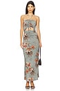 view 1 of 3 Celia Dress in Adena Dusty Blue