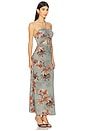 view 2 of 3 Celia Dress in Adena Dusty Blue
