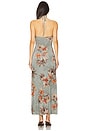 view 3 of 3 Celia Dress in Adena Dusty Blue