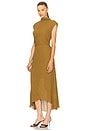 view 3 of 4 Rayanna Dress in Fango Green