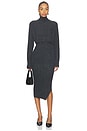 view 1 of 4 VESTIDO SABINE in Charcoal Grey