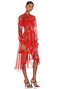 view 2 of 3 Leonie Melisma Dress in Red