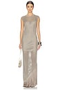 view 1 of 4 VESTIDO JESSIE in Pebble Grey