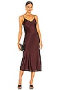 view 2 of 4 Karla Slip Dress in Bordeaux Red