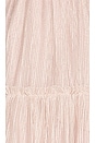 view 4 of 4 Perri Dress in Metallic Nude Pink