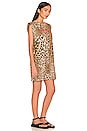 view 2 of 3 Leppo Gothic Coni Tank Dress in Leopard Yellow