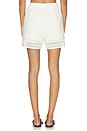 view 4 of 6 Elma Crochet Short in Mallow White