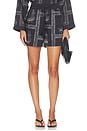 view 1 of 6 Lettie Short in Waimea Black