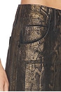 view 6 of 6 Tay Carpenter Jean in Snake Gold