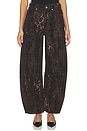 view 1 of 6 Jett Flock Jeans in Leppo Brown